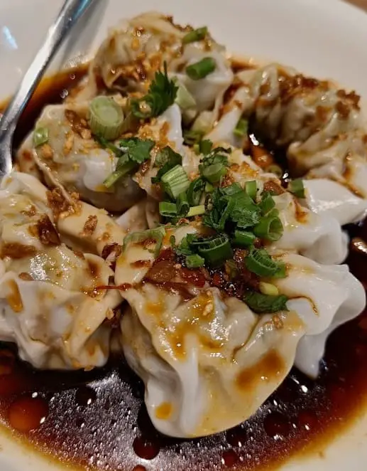 chili soy sauce dumpling from Paradise Dynasty Restaurant