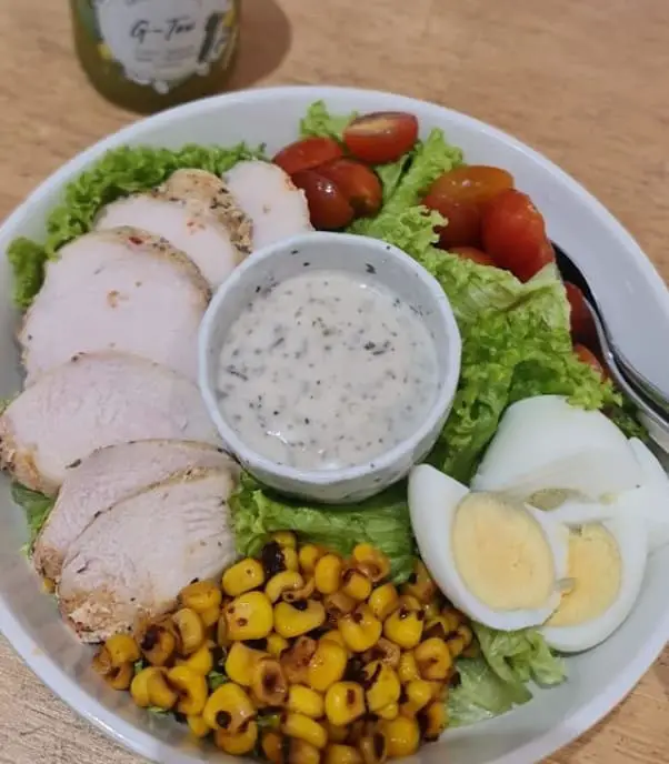 cobb salad from W Cafe & Dining