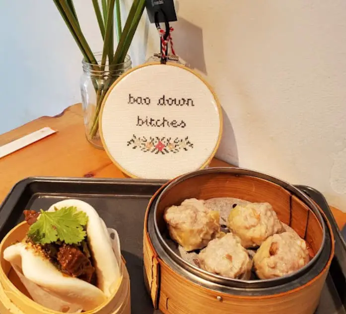 dim sum and food from Mean Bao in toronto