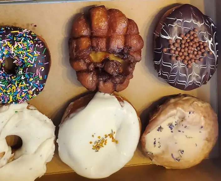donut varieties from Tribeca Coffee Co
