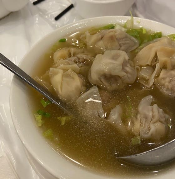 dumpling soup from Rol San Restaurant toronto