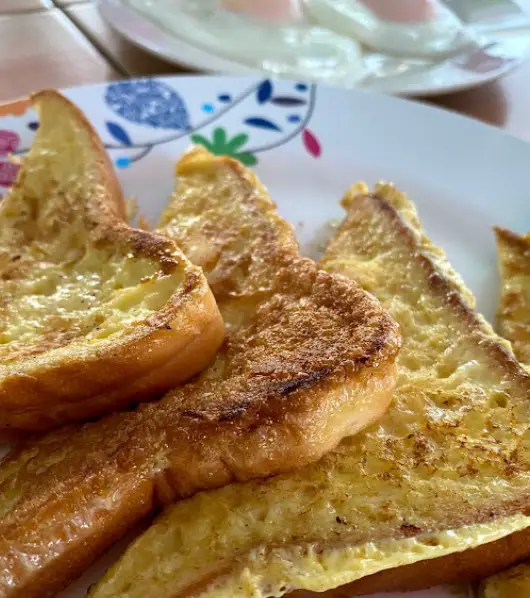 egg toast from Odeon Western Food melaka