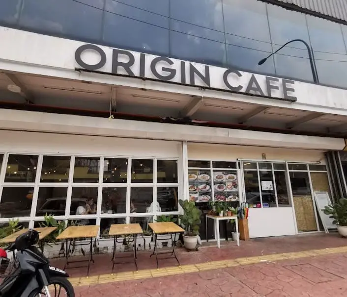 facade of Origin Cafe at pj