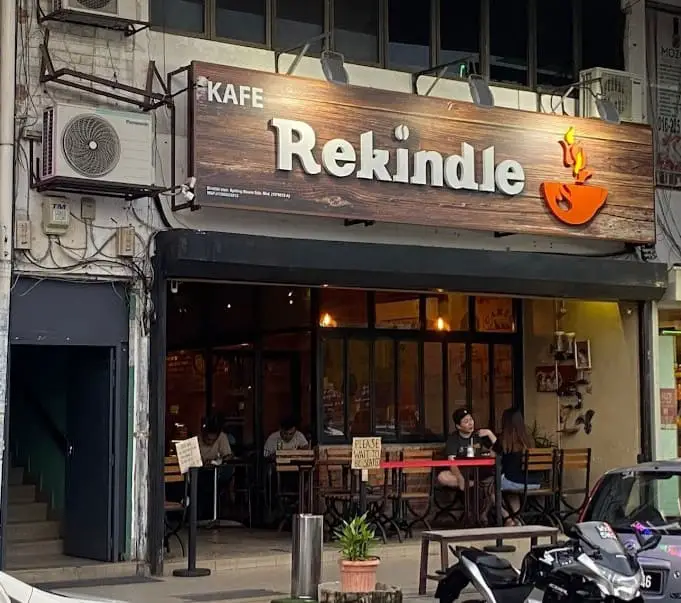 facade of Rekindle