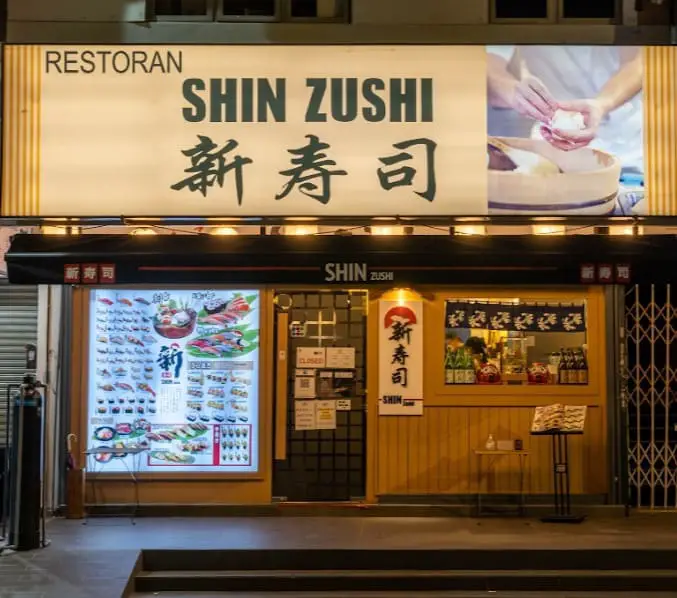 facade of Shin Zushi in pj