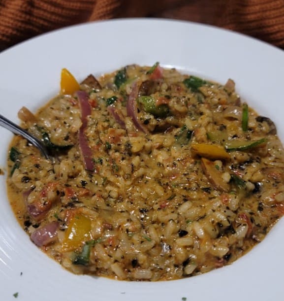 famous italian risotto at express restaurant