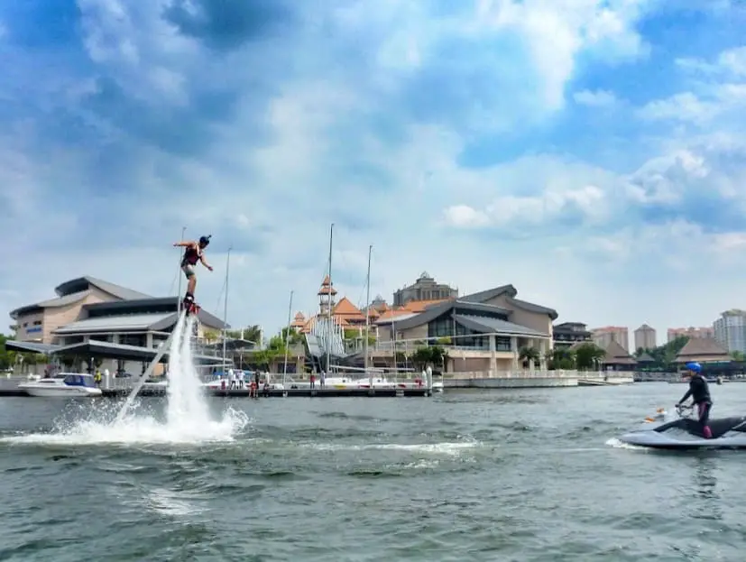 flyboard in action