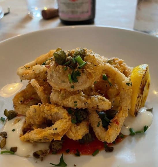 fried italian seafood of Caro on James