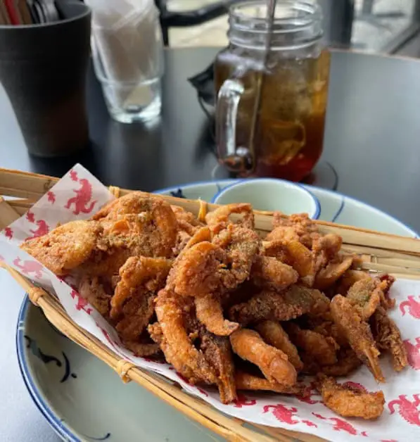 fried shrimps from Kaiju Company