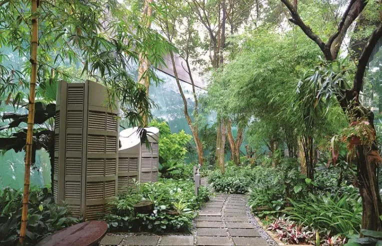 garden in Putrajaya International Convention Centre