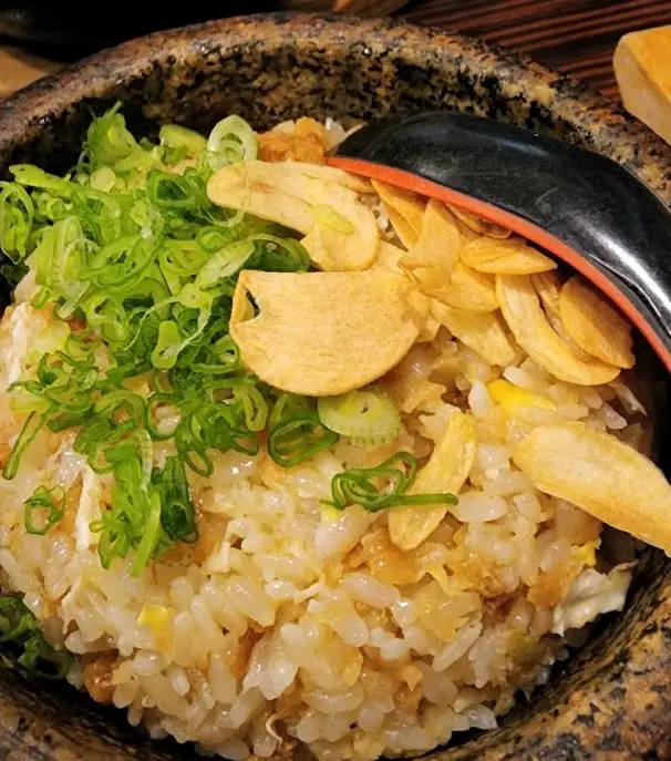 garlic rice from Hanazen