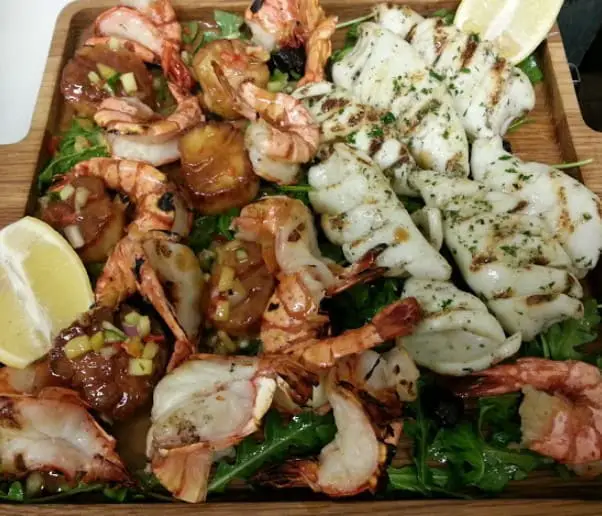 giant seafood platter from Pasquale's Trattoria
