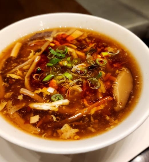hot and sour soup from Lee Chen Asian Bistro