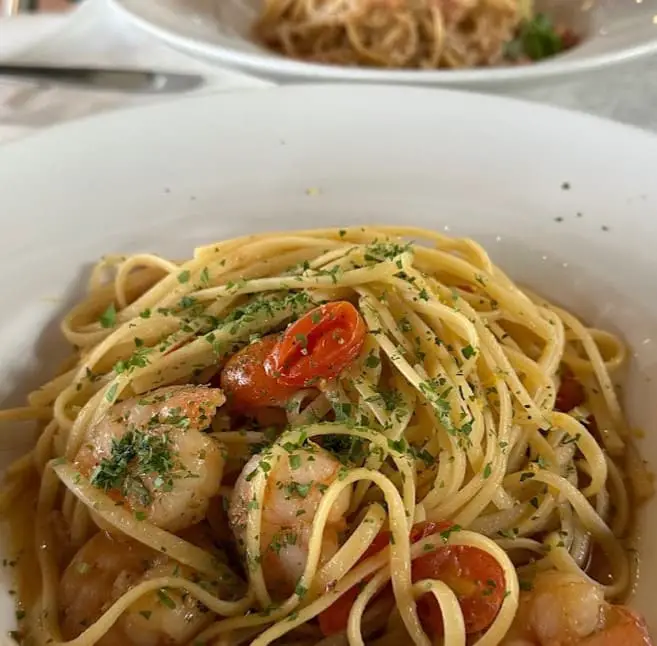 italian seafood pasta at IL FORNELLO