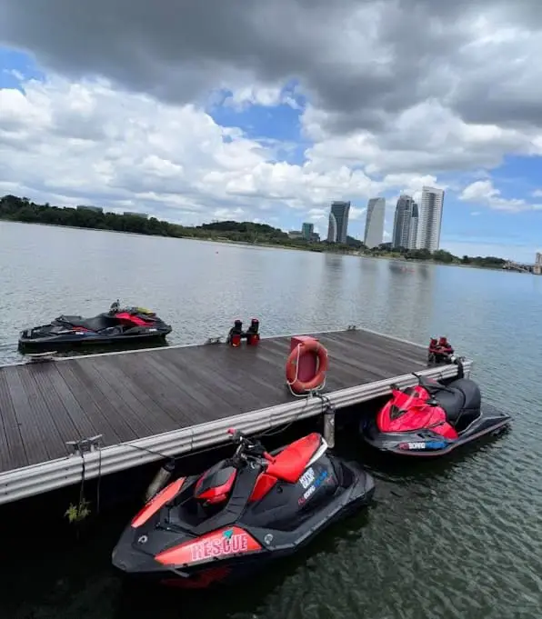 jetski rescue for Flyboard Malaysia