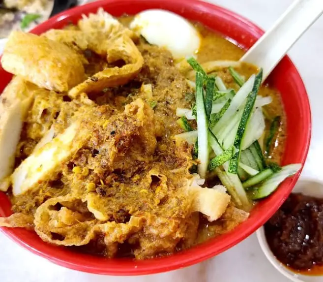 laksa from Unicorn Cafe in melaka