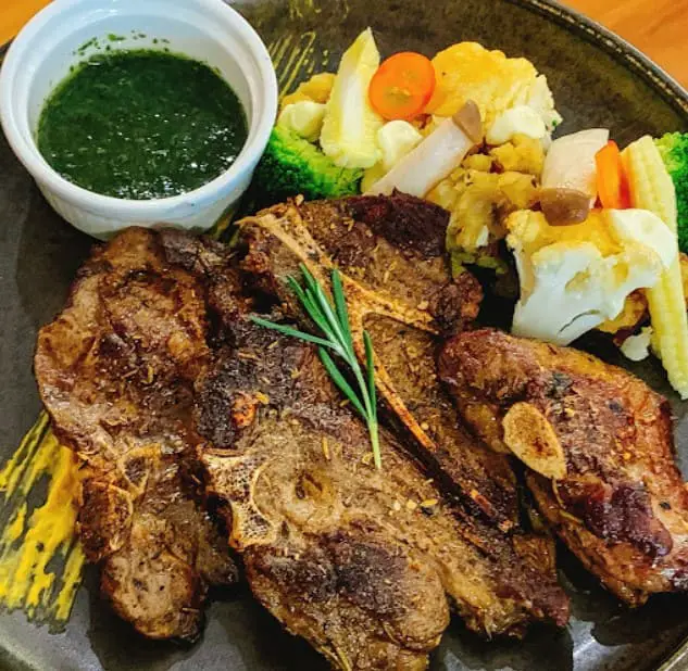 lamb steak from HiddenVia x Sanji melaka