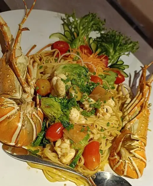 lobster pasta of Kensington Western Fusion Restaurant