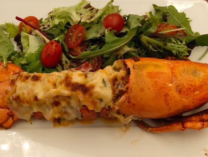 lobster salad from Maria's SteakCafe Bangsar