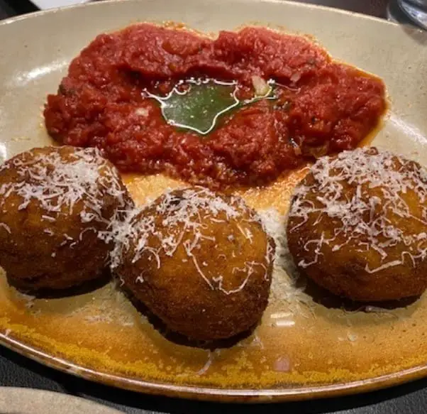 meatball from Baci Ristorante in hamilton ontorio