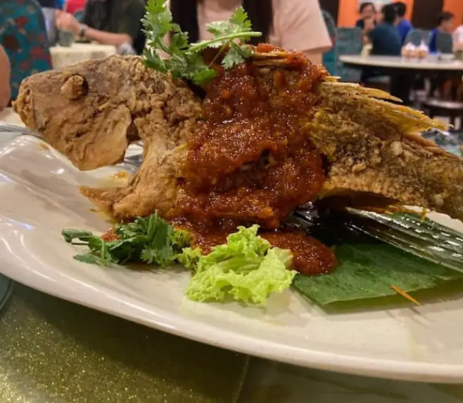 nyonya fried fish from ATLANTIC NYONYA HQ