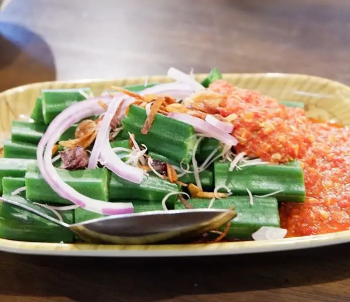 nyonya style okra from HomeTaste Melaka 和味