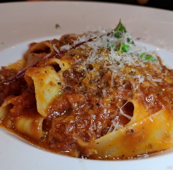 pappardelle of Carisma italian restaurant in toronto