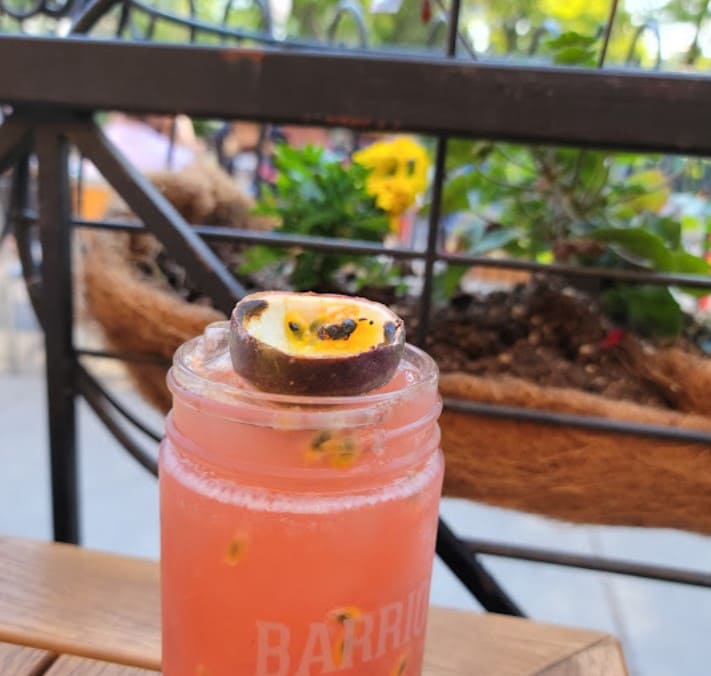 passion fruit drink from Barrio Cervecería