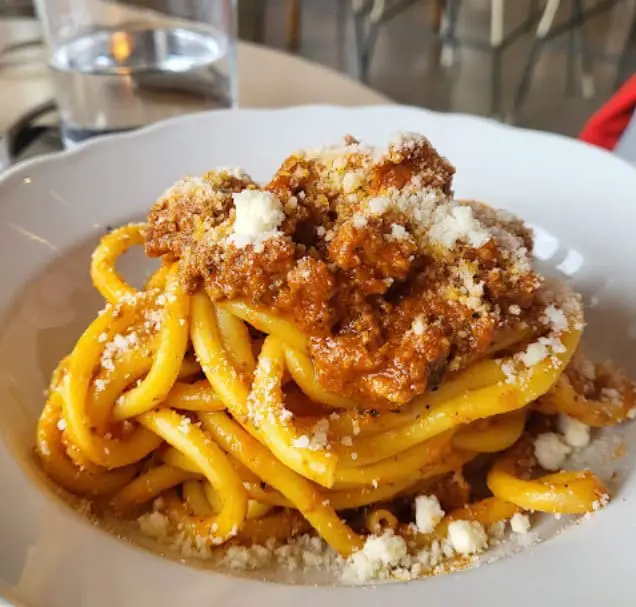 pasta at Figo Toronto