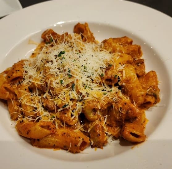 pasta from Baci Ristorante italian restaurant in hamilton