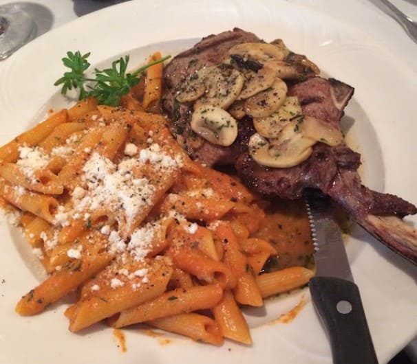 pasta with ribs from Donatello in toronto