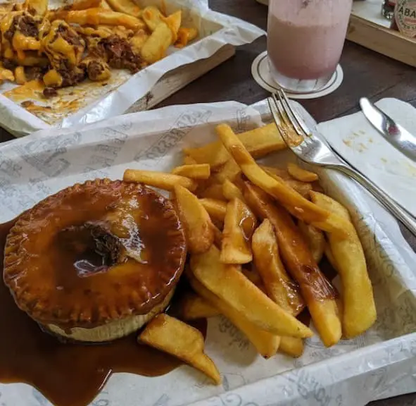 pies and fries from Gravybaby Bangsar