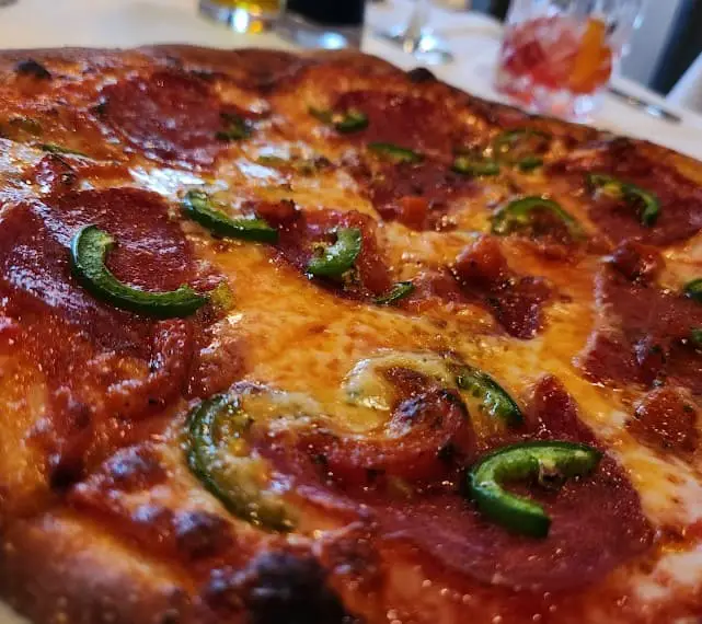 pizza from FiAMMA Restaurant