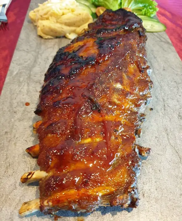 pork ribs from Rockwall Grill & Bistro in PJ