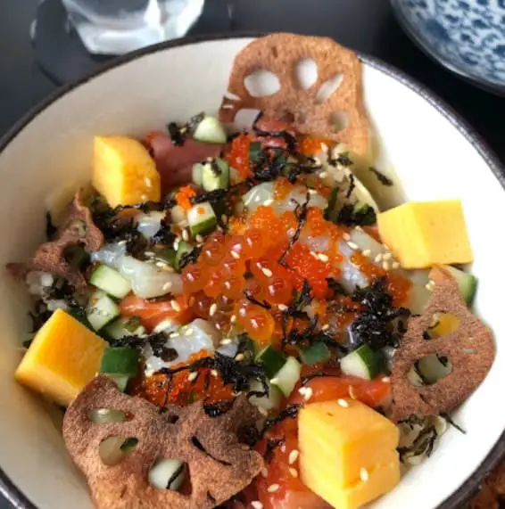 salad bowl from Kaiju Company in bangsar