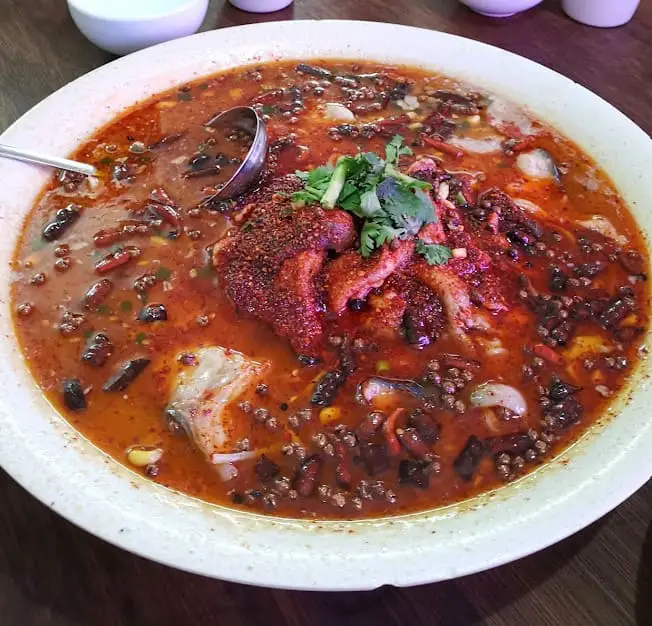 seafood mala from Cu Cha Dan Fan Restaurant