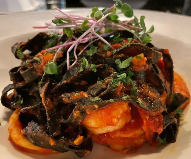 seafood mussels cooked in italian style at Verace Italian Restaurant