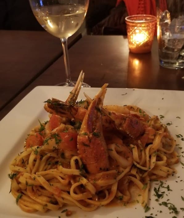 seafood pasta at Borgo Antico Cucina Bar
