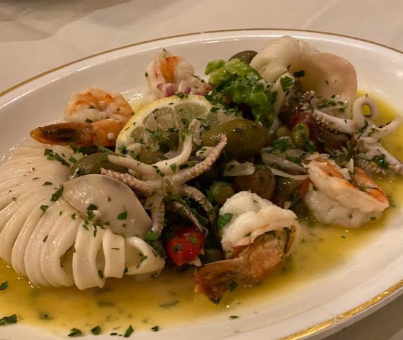 seafood plate from The Grand Chalet & Tony Spiducci Ristorante in milton