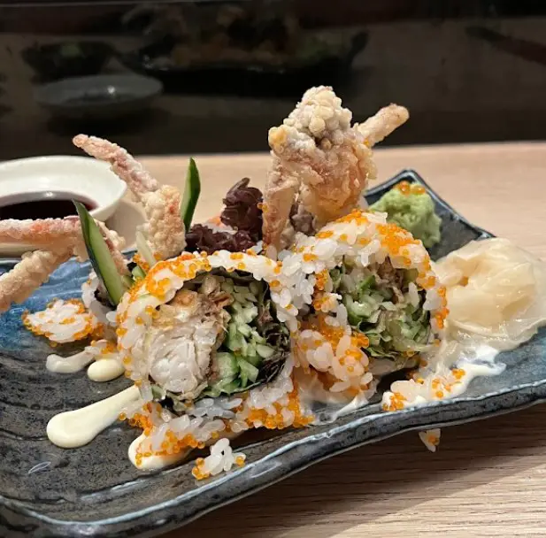 soft shell crab from Kura Japanese Restaurant