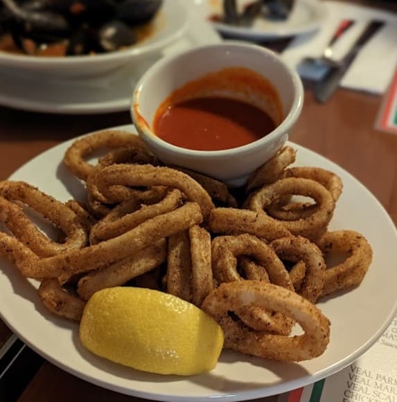 squid ring from Mamma Martino’s Restaurant