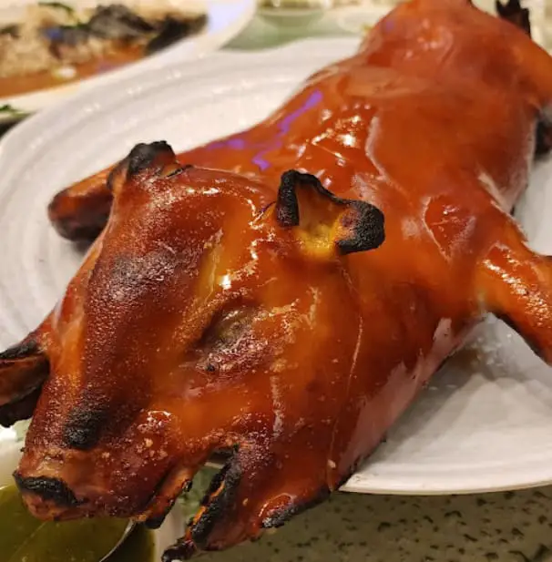 suckling pig from Oriental Pavilion chinese restaurant in pj