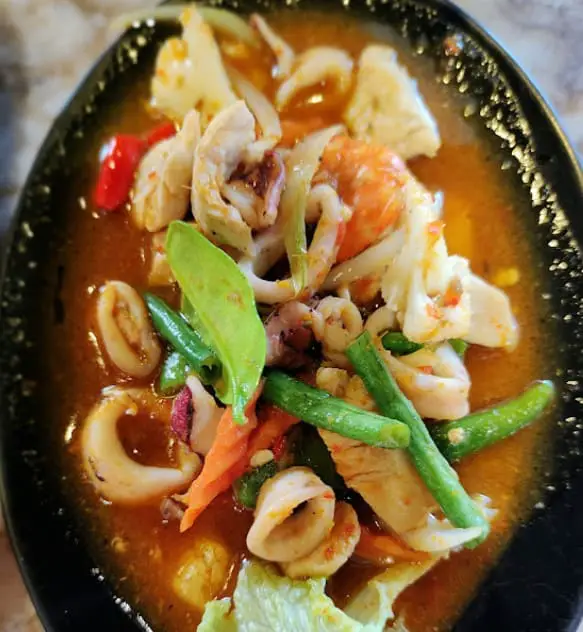 thai cooked seafood from Sukhumvit Two Restaurant
