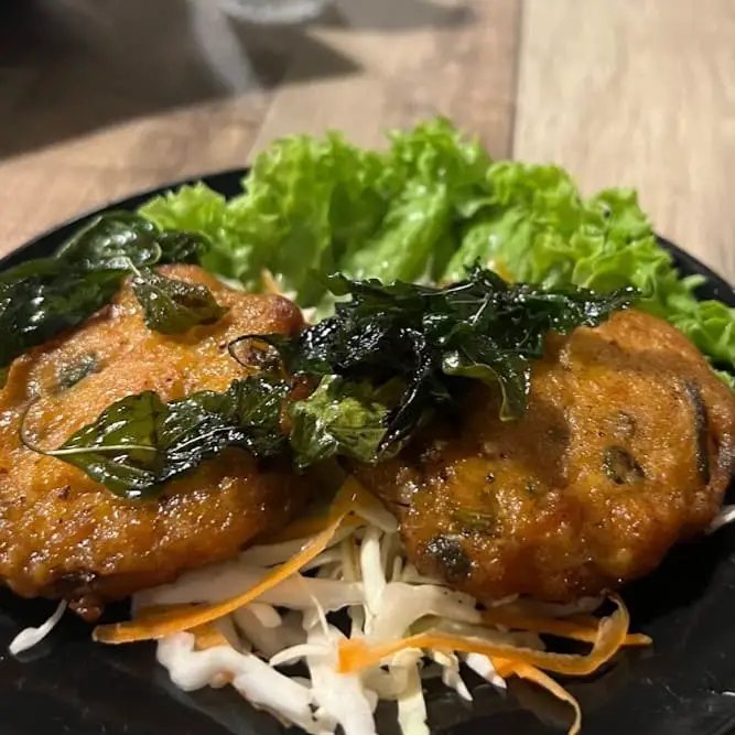 thai fish cake from SOI 55 THAI KITCHEN in pj