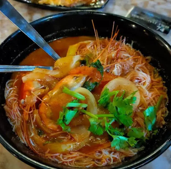 tom yum noodle from Sukhumvit Two Restaurant