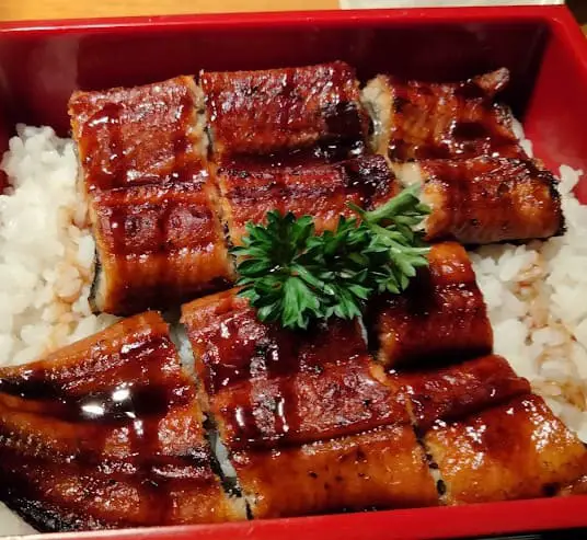 unagi bento from miyabi japanese restaurant petaling jaya