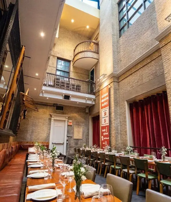 upper view of Terroni restaurant in toronto