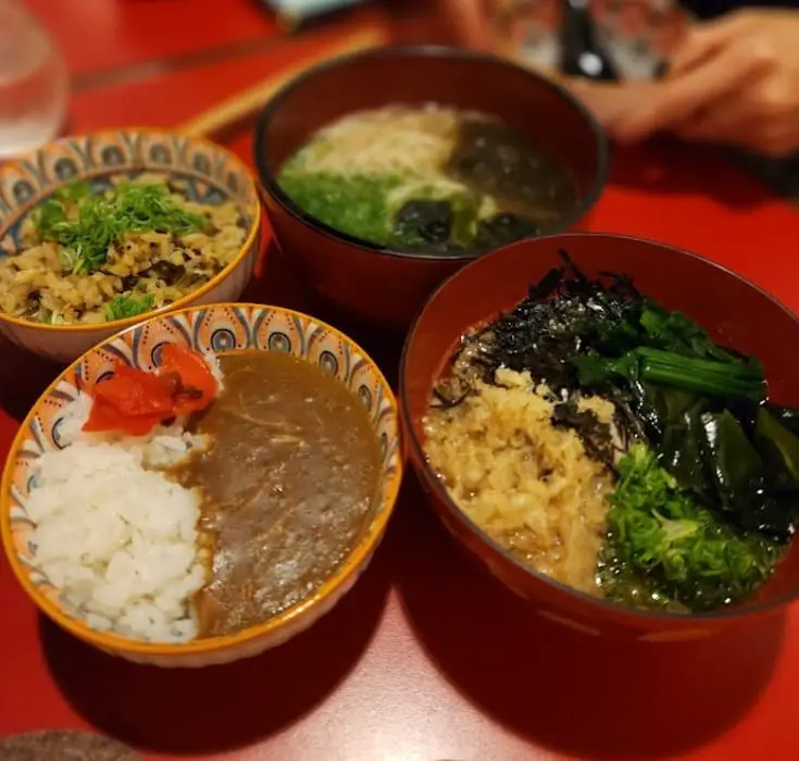 variety of japanese food at Ichikawa Japanese Restaurant