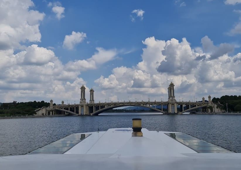 view from Cruise Tasik Putrajaya