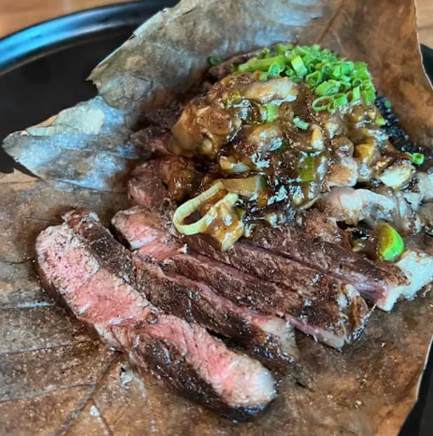 wagyu beef from The Birdland & Fat Cow ss15 restaurant